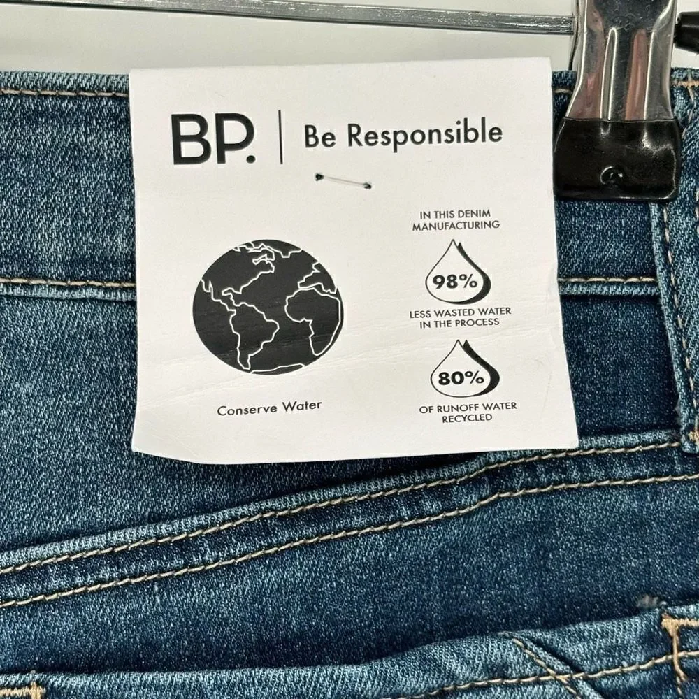 BP Jeans High‎ Rise Skinny Distressed Jeans Size 27 NWT